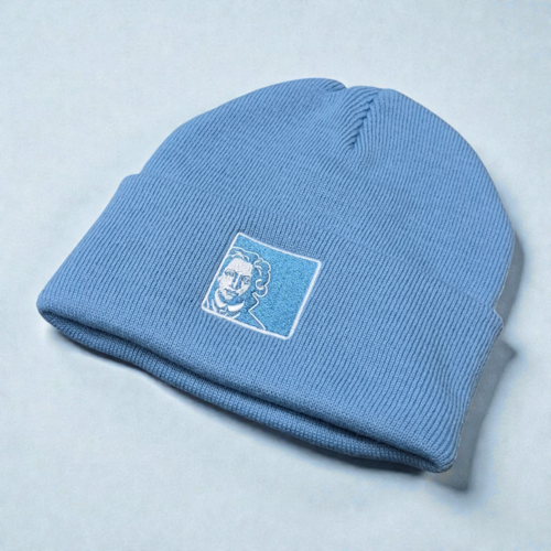 Strickmütze Goethe Icon Pastell