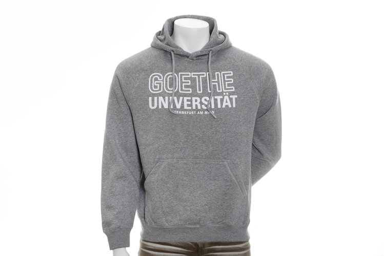 Grey Organic Hoodie Unisex Letter